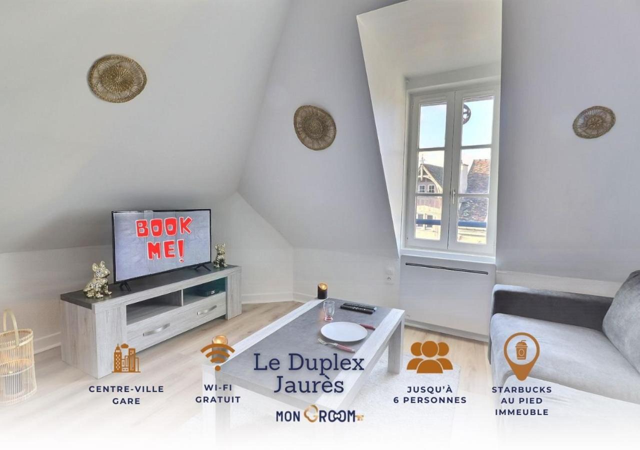 Le Duplex Jaures - Coeur De Ville - Mon Groom Troyes Kültér fotó